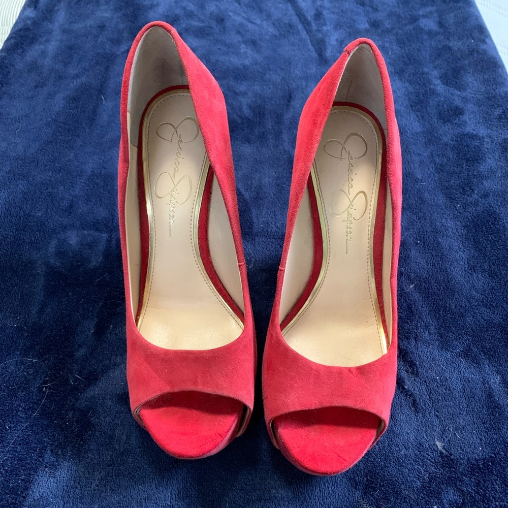 Jessica Simpson wedges